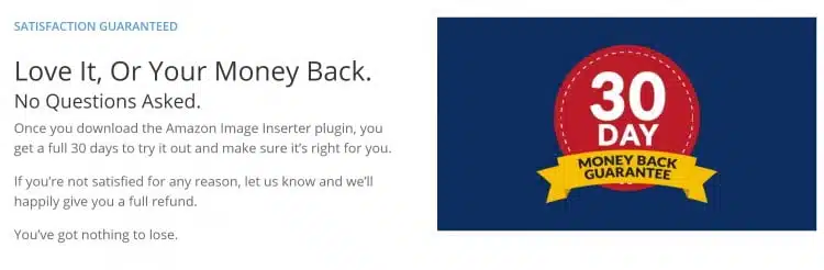 AMZ Images Refund Guarantee