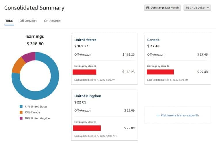 January 2022 Niche Site Income Report ($605) 4