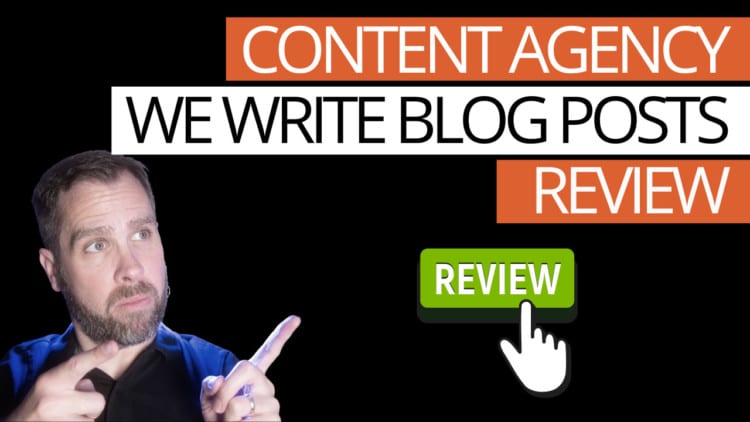 We Write Blog Posts Review