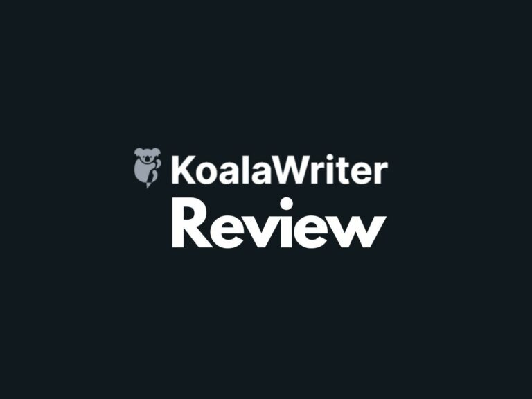 KoalaWriter Review: A Comprehensive Deep Dive